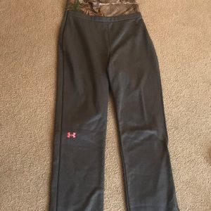 Light grey underarmour sweatpants
